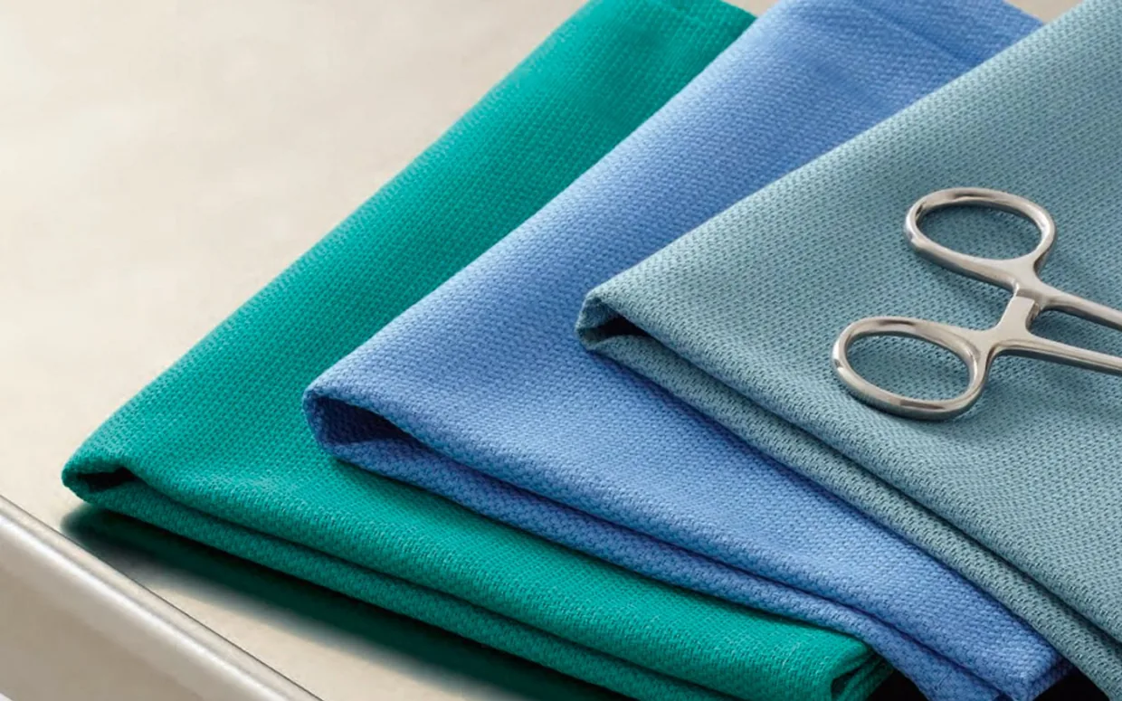 Medical and hospital uniform fabric