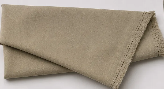 Folded Knit Lotus Lycra, the heavier of our two piece-dyed polyester-lycra stretch suitings