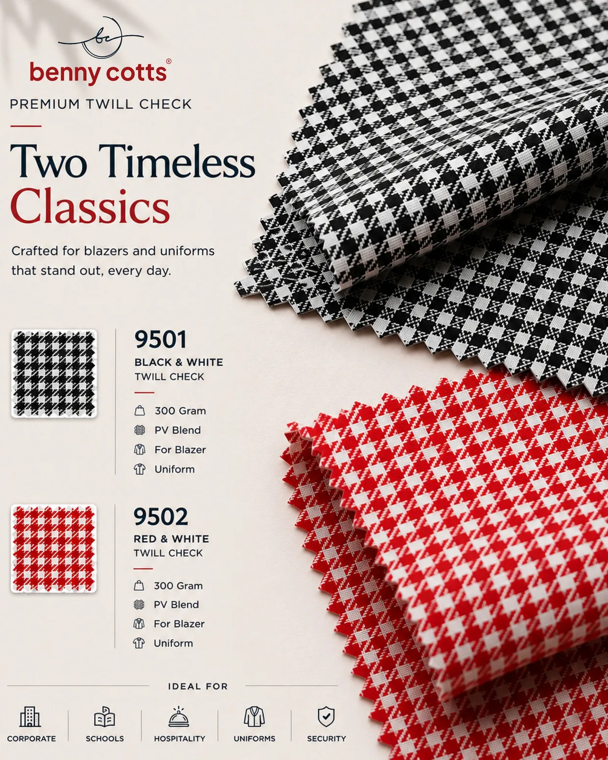 Premium Twill Check