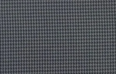 Charcoal houndstooth weave blazer fabric