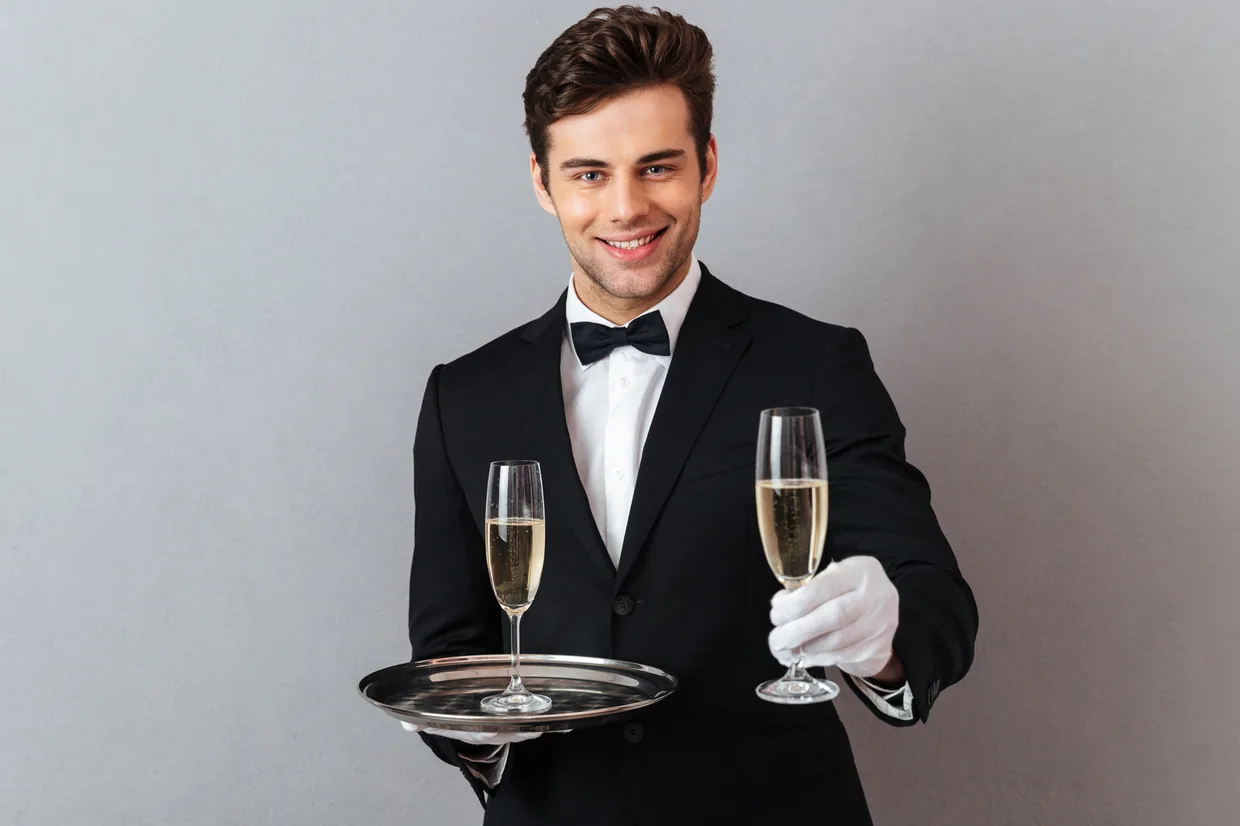 Waiter Uniforms fabric