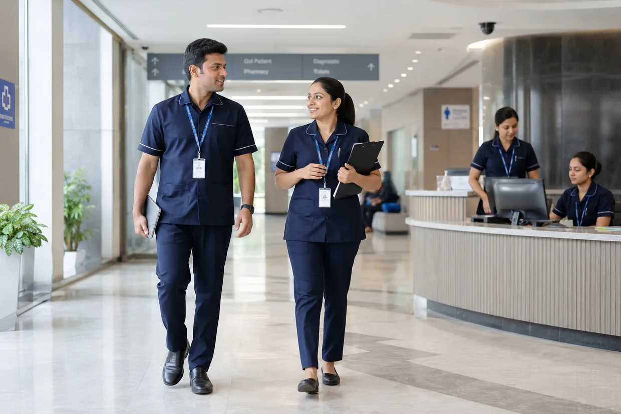 Hospital Staff Uniforms fabric